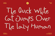 CS Miska – Messy Handwritten Font, a Handwritten Font by Craft Supply Co. (Thumbnail 7 of 8)