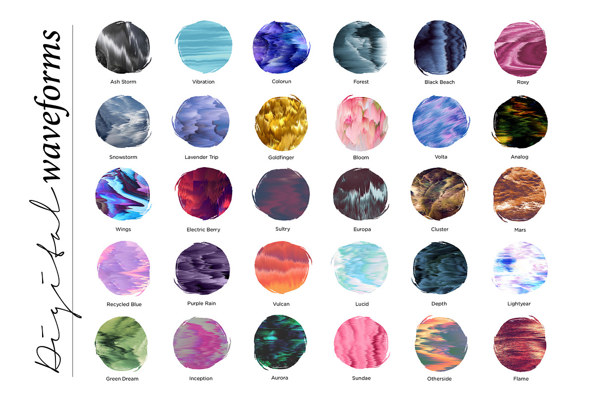 300 Modern Textures Bundle, a Texture Graphic by Designdell (Photo 9 of 21)