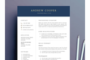Functional resume cv template, a Resume Template by Climbwithelevator (Thumbnail 1 of 9)