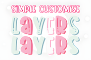 Jolly Christmas Font, a Script Font by Coco Bloom (Thumbnail 5 of 19)