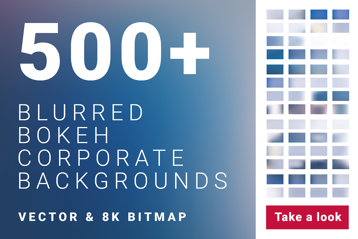 500+ Business Blurred Backgrounds, a Gradient Add-On by ToonPlanet Vector Assets (Photo 1 of 8)