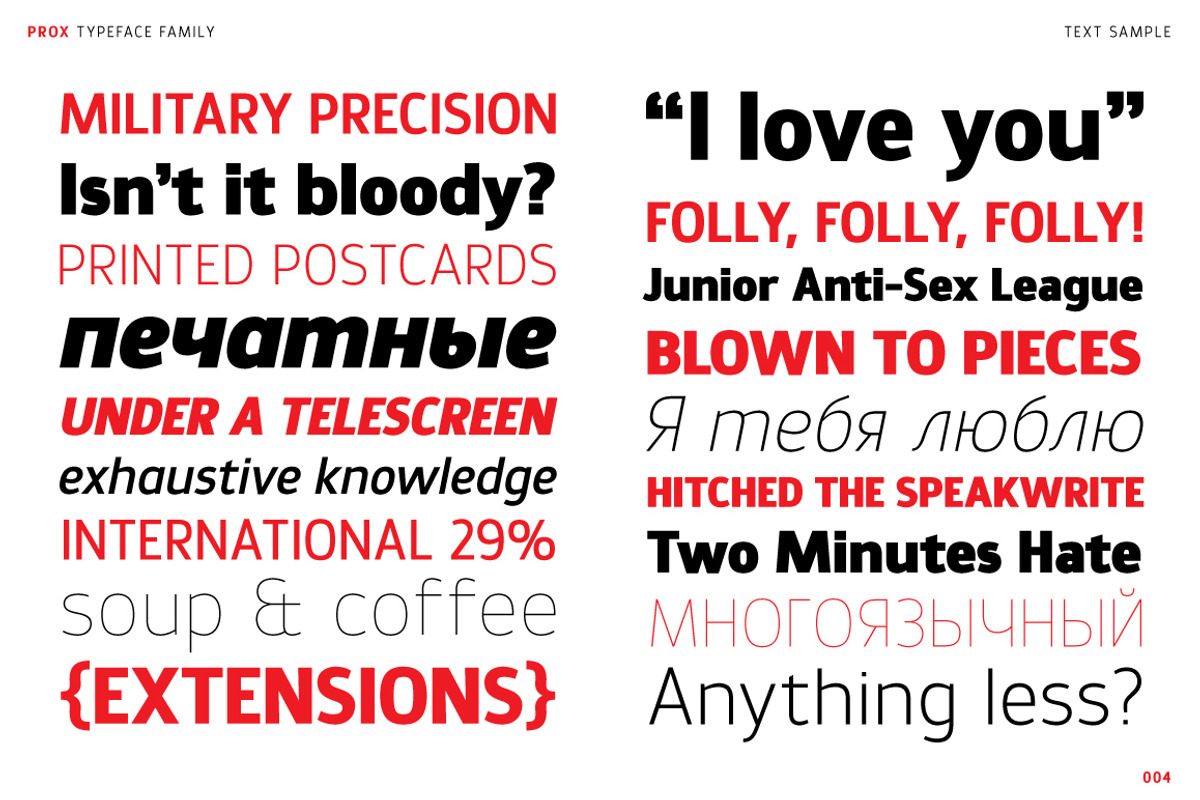 Prox, a Sans Serif Font by Typogama (Photo 4 of 15)