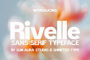 Rivelle - Modern Sans Serif, a Sans Serif Font by Schrifted Type (Thumbnail 1 of 8)