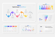 Workflow Infographics PowerPoint, a Presentation Template by Pixslides (Thumbnail 4 of 4)