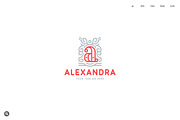 Letter A Crest Logo, a Branding & Logo Template by Snitovets (Thumbnail 1 of 3)