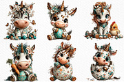 Whimsical Easter Cute Unicorn PNG, an Illustration by Craft Nest (Thumbnail 6 of 8)