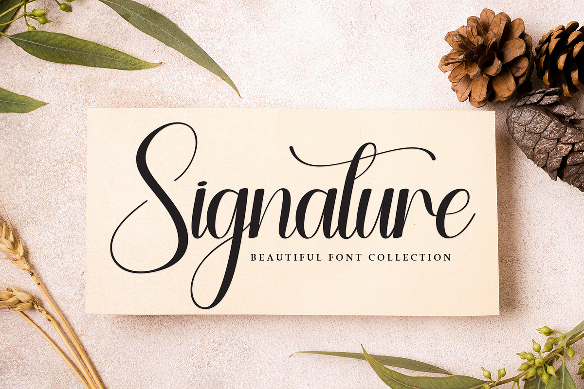 Hugtime | Script Font, a Handwritten Font by Scratchones (Photo 7 of 9)