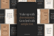 120 Mindset Quotes Instagram Bundle, a Social Media Template by Creatif Foundry (Thumbnail 5 of 8)