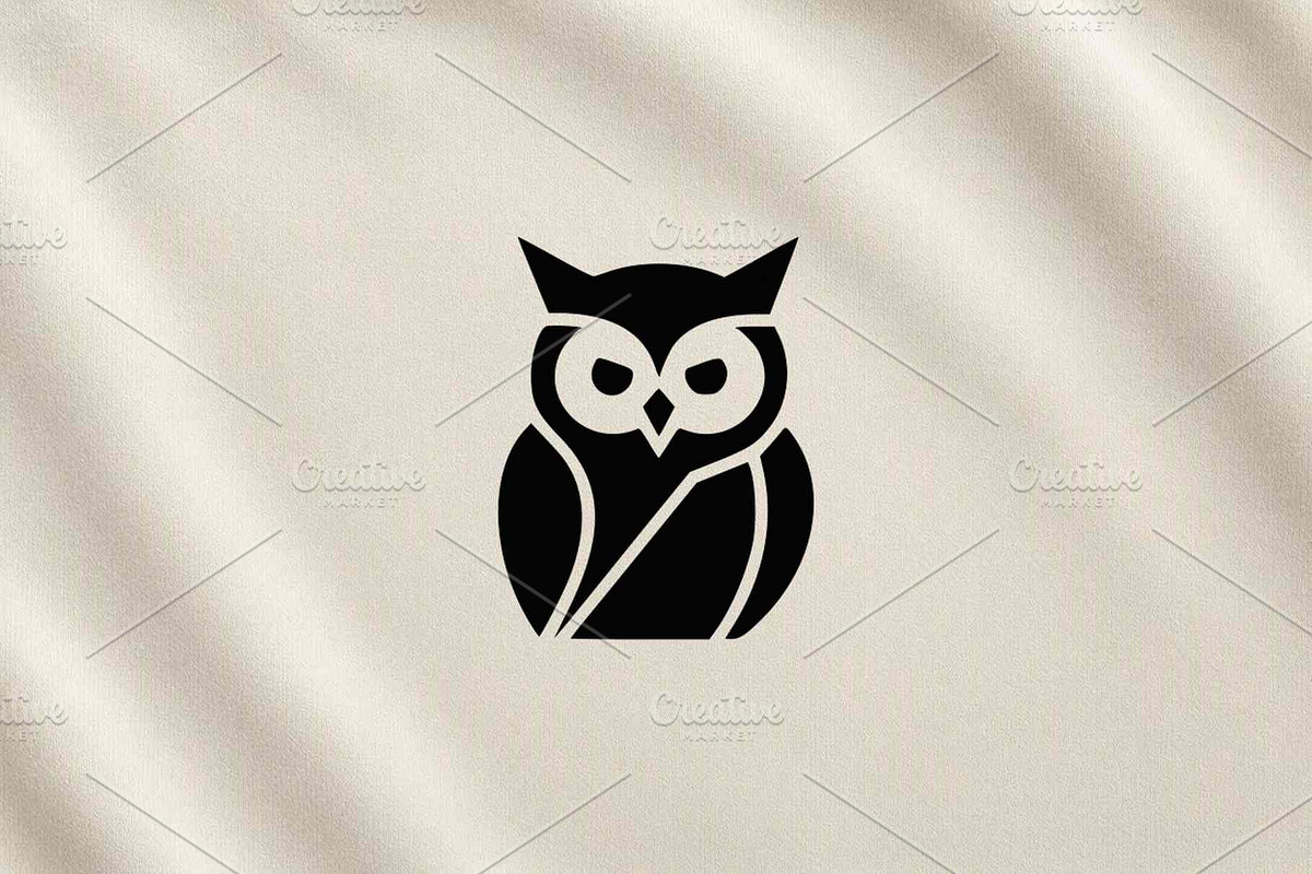 Owl Vector Outline, an Animal Illustration by Vectorium Studio (Photo 3 of 4)