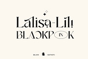Belgan Aesthetic, a Serif Font by INKSUN™ (Thumbnail 10 of 16)