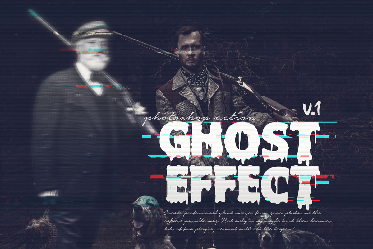 Ghost Effect Photoshop Action, an Action Add-On by DuoFankaar (Photo 1 of 7)