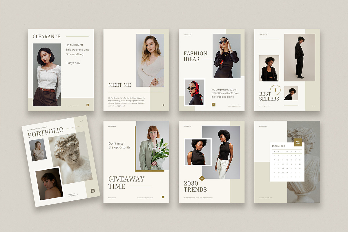AURELIA Social Media Kit, a Social Media Template by Vasya Kobelev (Photo 5 of 7)