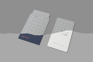 Holder And Card Mockups