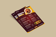 Creative Food Menu Flyer Template, a Flyer Template by vectorlnk (Thumbnail 4 of 4)