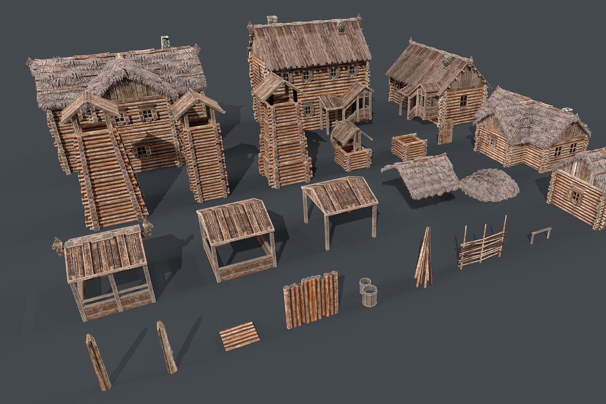Wooden Village, an Architecture 3D Model by Beatheart Creative Studio (Photo 19 of 22)