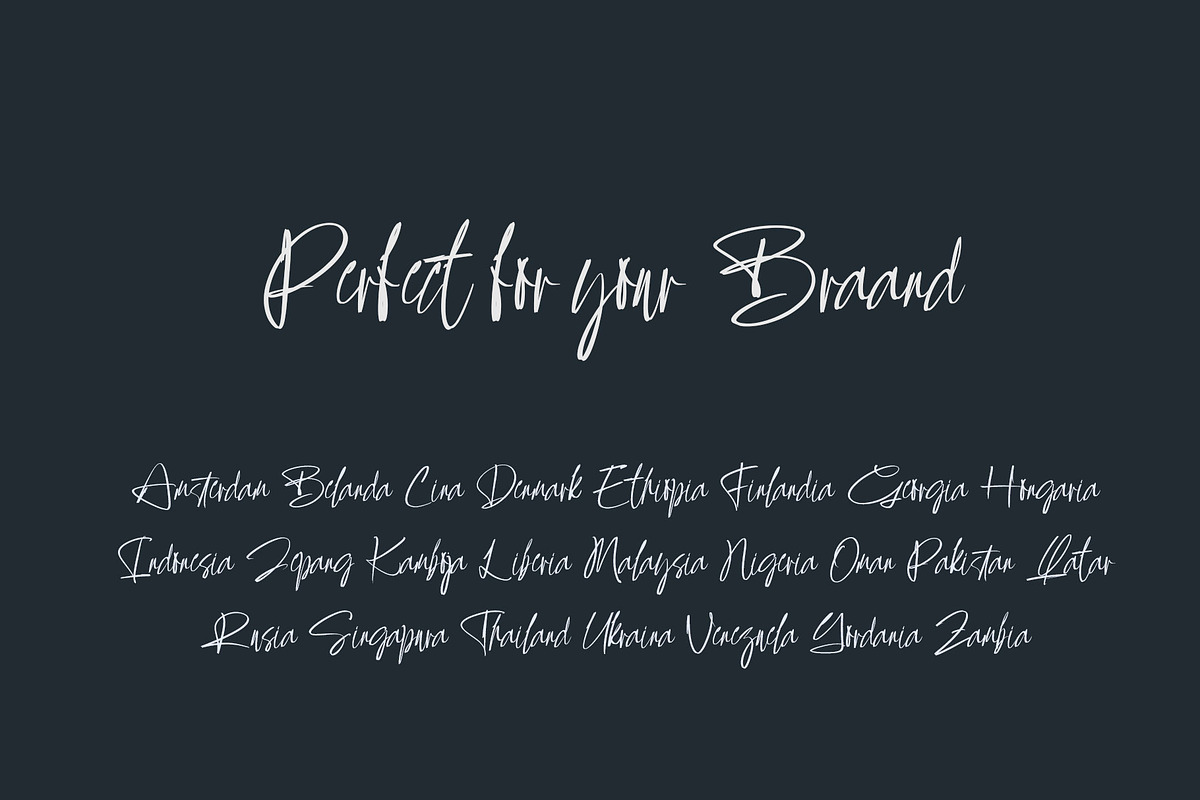 Jonester Signature Script Font, a Script Font by RantautypeStudio (Photo 6 of 13)