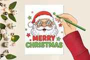 Funny Christmas Design PNG, an Illustration by Designking (Thumbnail 4 of 4)