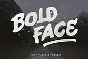 Bold Face, a Script Font by maghrib (Thumbnail 1 of 5)