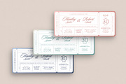 Wedding Ticket Invitation Template, an Invitation Template by BrandPacks (Thumbnail 2 of 4)