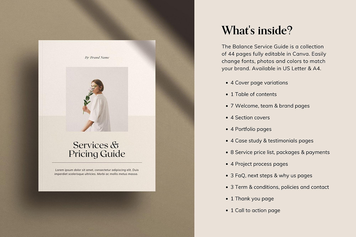 Client Service Experience Templates, a Magazine Template by Sierra Creative Studio (Photo 7 of 17)