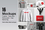 16 Apparel and Accessories Mockups, a Shirt Mockup by CreativPurpose (Thumbnail 1 of 17)