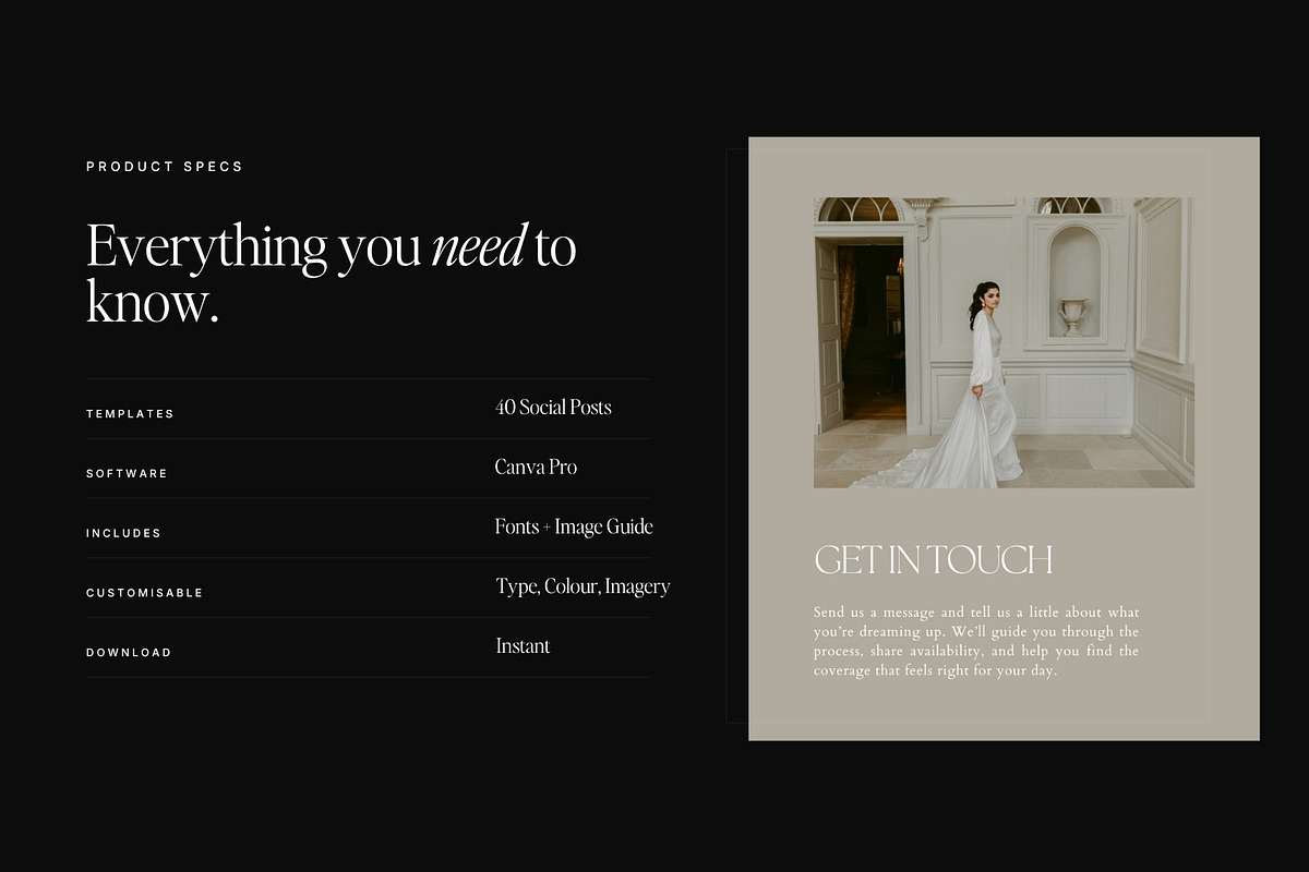 60 Instagram Templates | Canva Set, a Social Media Template by Adam and Grace (Photo 17 of 23)