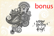 10 PAISLEY DESIGN, a Pattern Graphic by karakotsya (Thumbnail 11 of 11)
