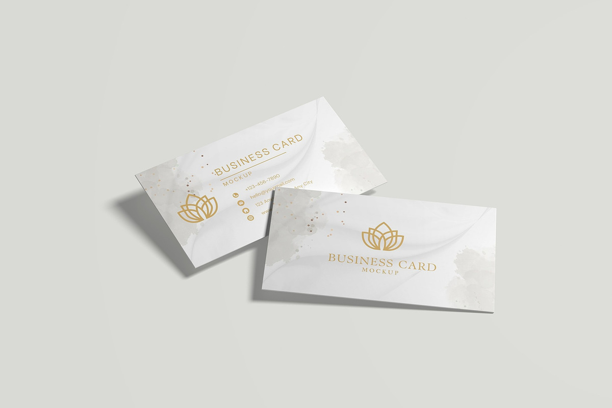 Business card mockup, a Books & Magazine Mockup by Lxadesign (Photo 11 of 11)