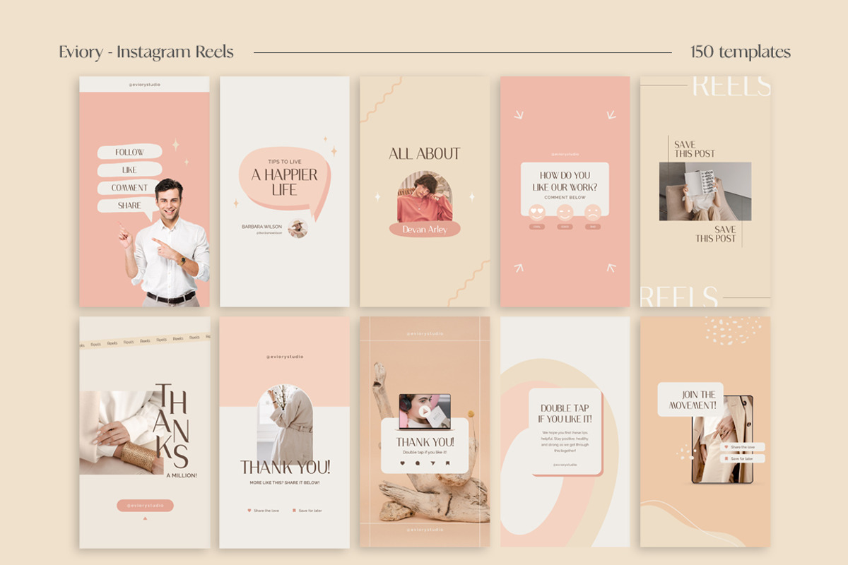 Coach Reels Instagram Video CANVA PS, a Social Media Template by Eviory (Photo 6 of 23)