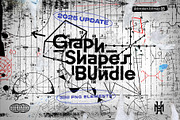Graph Shapes Bundle - 128 MG, an Object Graphic by Broken Bitmap (Thumbnail 1 of 12)