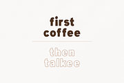 Minerva Handwritten typeface, a Sans Serif Font by VP Fonts (Thumbnail 5 of 11)