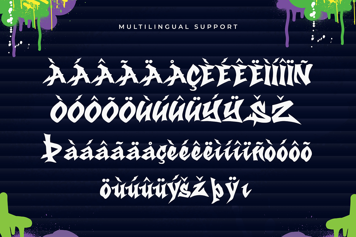 Urban Sketch – Modern Graffiti Font, a Handwritten Font by overlaytemplates (Photo 5 of 5)