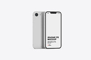 iPhone 17e Mockup, an iPhone Mockup by UnicDesign (Thumbnail 7 of 9)