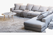 Cenova 2 corner sofa 3d model, a Furniture 3D Model by 3dmitruk (Thumbnail 4 of 9)