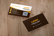 Simple Minimalist Black Business, a Business Card Template by Vitoria's Collection (Thumbnail 2 of 4)