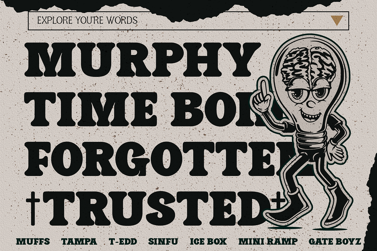 Bubley, a Slab Serif Font by Amera Type (Photo 4 of 10)