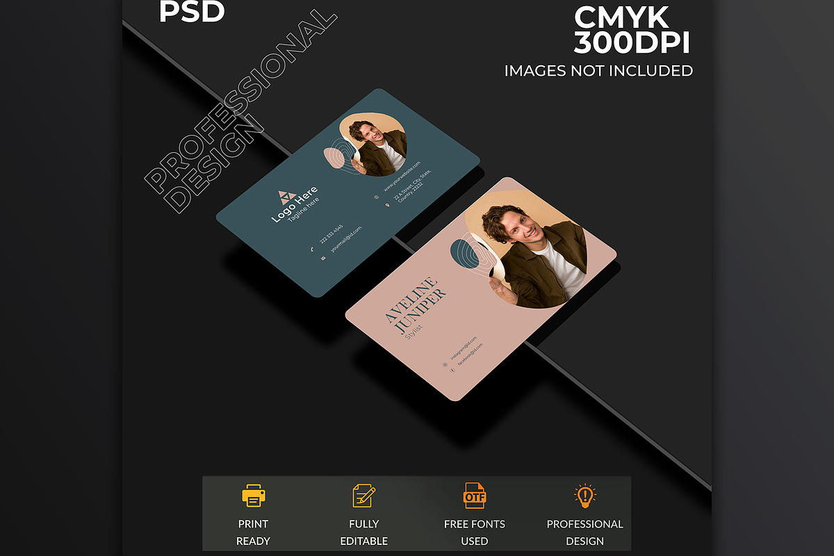 Beautiful business card, a Business Card Template by kamalrawat_gd (Photo 1 of 3)