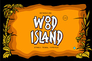 Wood Island - ethnic tribal font, a Font by WAP (Thumbnail 1 of 7)