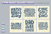 Funny Father's Day Card Creator, a Card Template by Chickfish (Thumbnail 6 of 11)