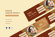 Soluma - LinkedIn Banner, a Social Media Template by Fannan Studio (Thumbnail 1 of 3)