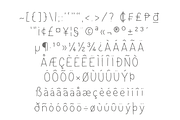 Hand Condensed Sans: hand drawn font, a Font by Rachel Ortiz (Thumbnail 6 of 8)