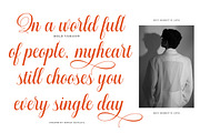 Millestian Script | 11 Font Style, a Script Font by IM Studio (Thumbnail 5 of 9)