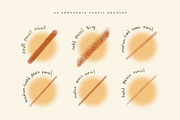 Procreate Pencil Brushes, a Brush Add-On by Creative Veila (Thumbnail 4 of 10)