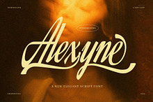 Alexyne Elegant Script Font