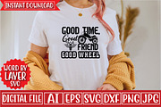 Good Time, Good Friend Good Wheel Sv, an Object Graphic by CrexoraLab (Thumbnail 2 of 3)