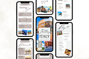 Mobile Travel Itinerary for Canva, a Marketing Template by Digital By Nikoleta (Thumbnail 6 of 11)