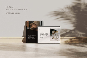 Luna IPad Mockup Collection