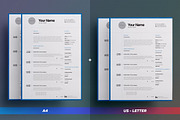 Clean Resume/Cv Template Volume 9, a Resume Template by TheResumeCreator (Thumbnail 4 of 6)