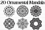Ornamental Mandala Vector, an Object Graphic by Creativeshirt (Thumbnail 1 of 19)