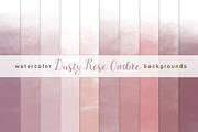 Ombre Watercolor Backgrounds Bundle, a Texture Graphic by KitsPix (Thumbnail 4 of 24)